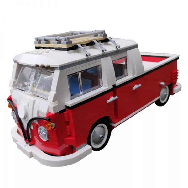 MOC 23519 VW T1 Doka 10220 alternate Technic by poljvd MOCFACTORY 4 - MOULD KING