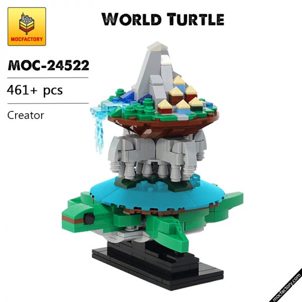 MOC 24522 World Turtle Creator by JKBrickworks MOC FACTORY - MOULD KING