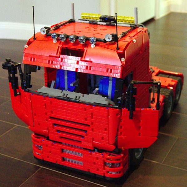 MOC 2475 Tractor Truck Technic by Lucioswitch81 MOC FACTORY 3 - MOULD KING