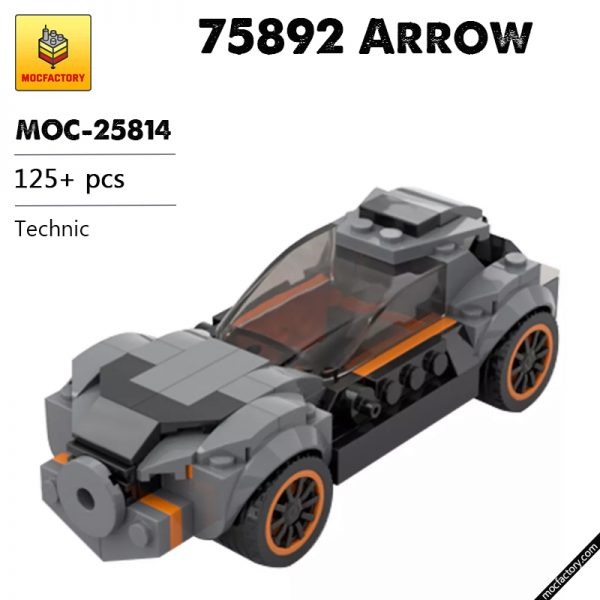 MOC 25814 75892 Arrow Technic by Lego Dark Side MOC FACTORY - MOULD KING