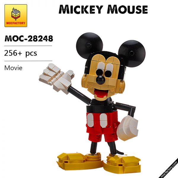 MOC 28248 Mickey Mouse Movie by buildbetterbricks MOC FACTORY - MOULD KING