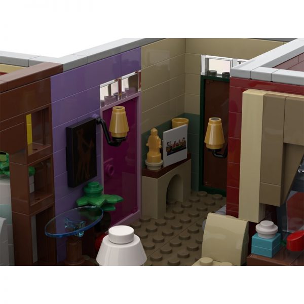 MOC 29532 Friends The Television Series Monicas Apartment Movie by MOMAtteo79 MOC FACTORY 6 - MOULD KING