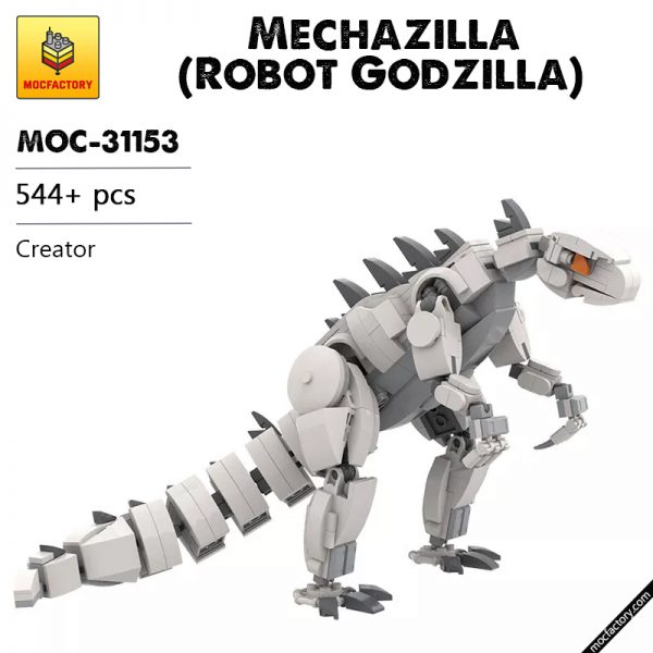 MOC 31153 Mechazilla Robot Godzilla Creator by legofolk MOC FACTORY - MOULD KING