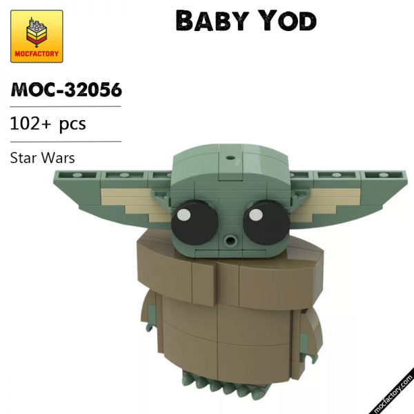 MOC 32056 Baby Yoda Star Wars by R0Sch MOC FACTORY - MOULD KING