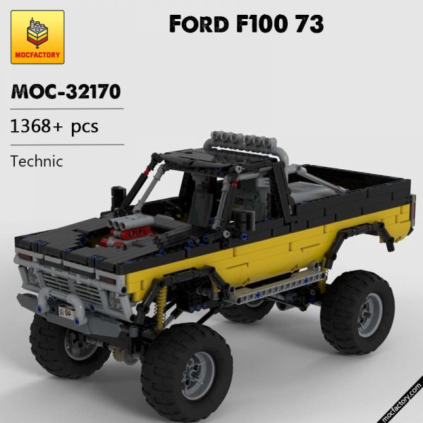 MOC 32170 Ford F100 73 Technic by TSmarf MOC FACTORY - MOULD KING