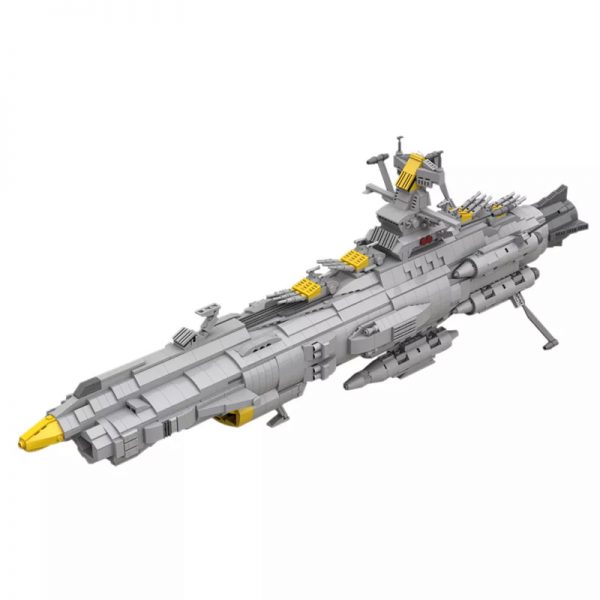 MOC 32484 Space Battleship Andromeda Space by apenello MOC FACTORY - MOULD KING