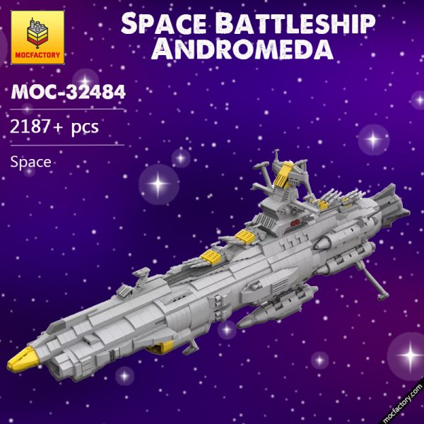 MOC 32484 Space Battleship Andromeda Space by apenello MOC FACTORY 7 - MOULD KING