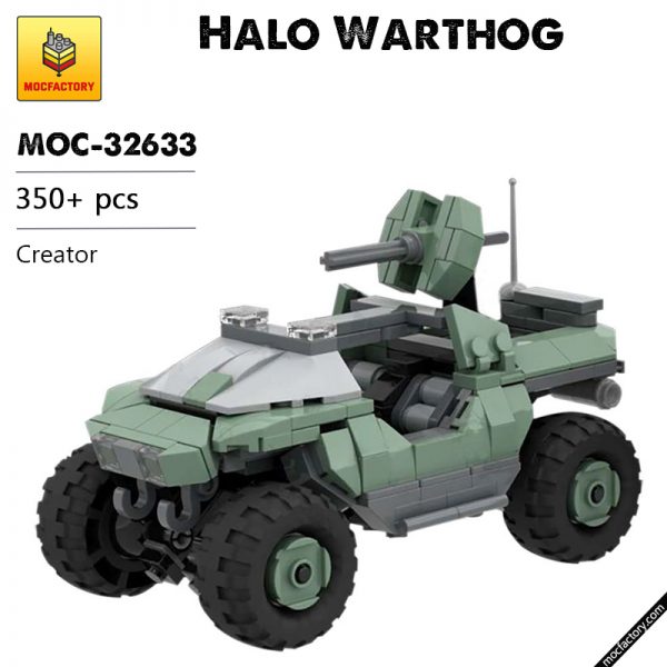MOC 32633 Halo Warthog Creator by NickBrick MOC FACTORY - MOULD KING