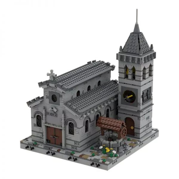 MOC 33985 Medieval Church Modular Building by Tavernellos MOCFACTORY 2 - MOULD KING