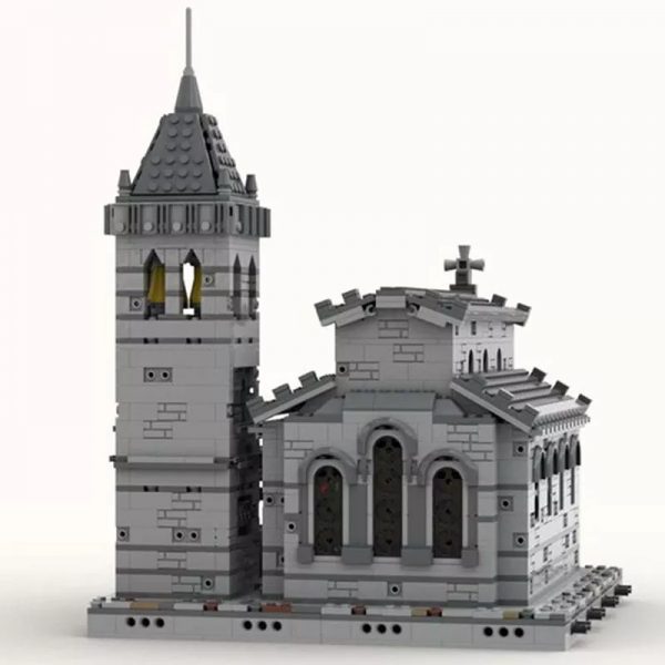 MOC 33985 Medieval Church Modular Building by Tavernellos MOCFACTORY 3 - MOULD KING