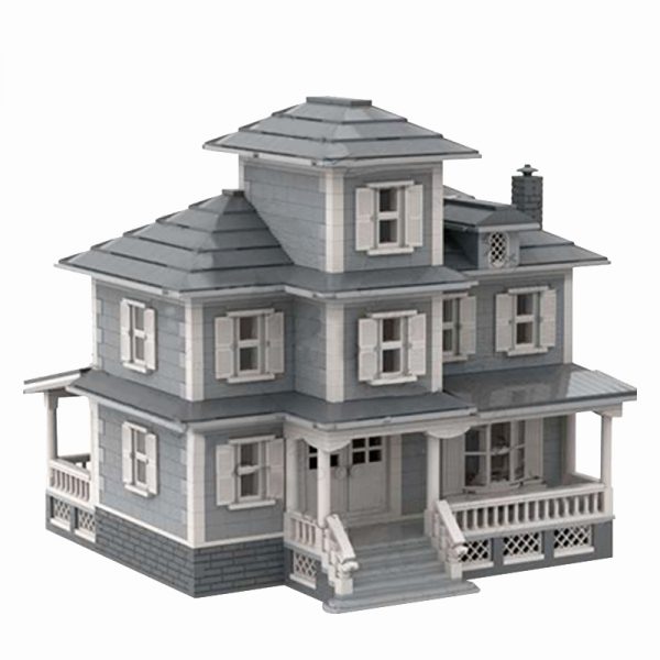 MOC 34209 Country House Modular Building by jepaz MOC FACTORY 2 - MOULD KING