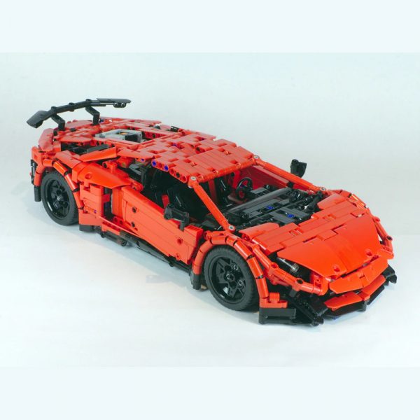 MOC 34645 Lamborghini Aventador SV Technic by Lego Bee MOC FACTORY 3 - MOULD KING