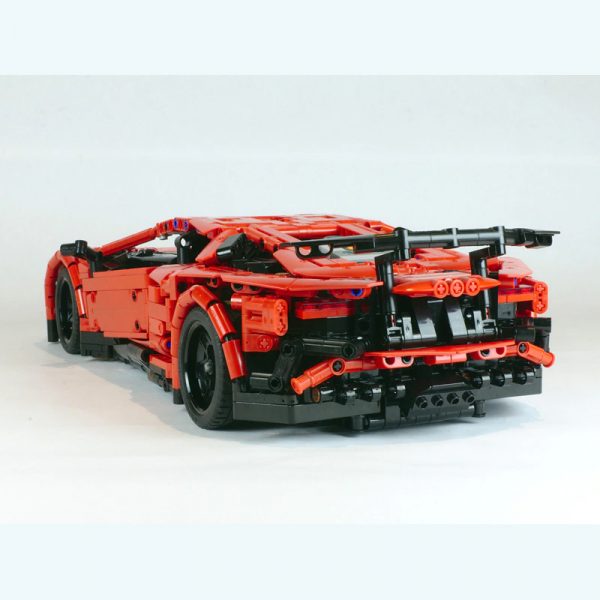 MOC 34645 Lamborghini Aventador SV Technic by Lego Bee MOC FACTORY 4 - MOULD KING