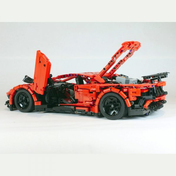 MOC 34645 Lamborghini Aventador SV Technic by Lego Bee MOC FACTORY 6 - MOULD KING