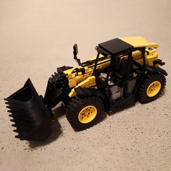 MOC 34753 Telehandler Technic by FT creations MOC FACTORY 3 - MOULD KING