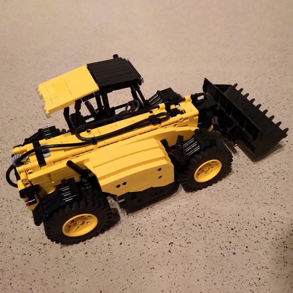 MOC 34753 Telehandler Technic by FT creations MOC FACTORY 6 - MOULD KING