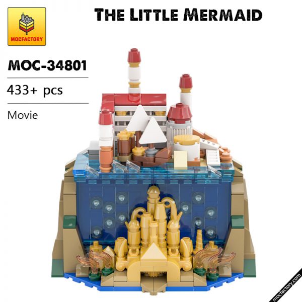 MOC 34801 The Little Mermaid Movie by benbuildslego MOC FACTORY - MOULD KING