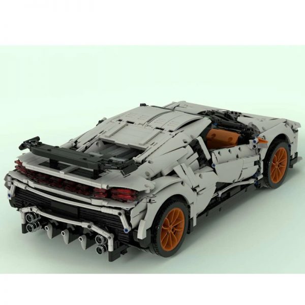 MOC 34933 Bugatti EB 110 Centodieci Hommage Technic by The one from the Swabian MOC FACTORY 4 - MOULD KING