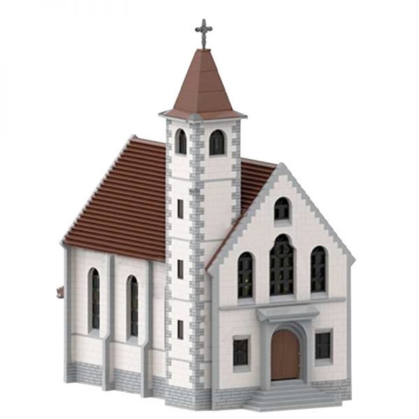 MOC 34956 Church Modular Building by jepaz MOC FACTORY 2 - MOULD KING