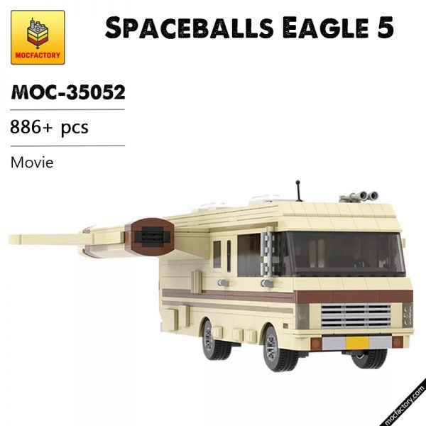 MOC 35052 Spaceballs Eagle 5 Movie by mkibs MOC FACTORY - MOULD KING