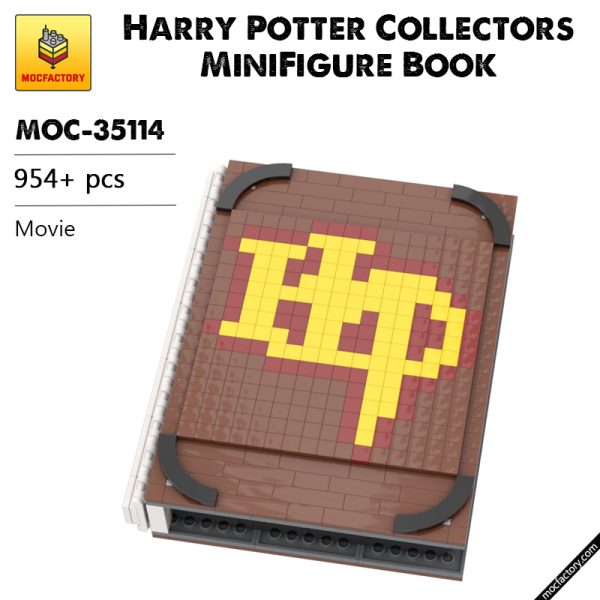 MOC 35114 Harry Potter Collectors MiniFigure Book Movie by gabizon MOC FACTORY - MOULD KING