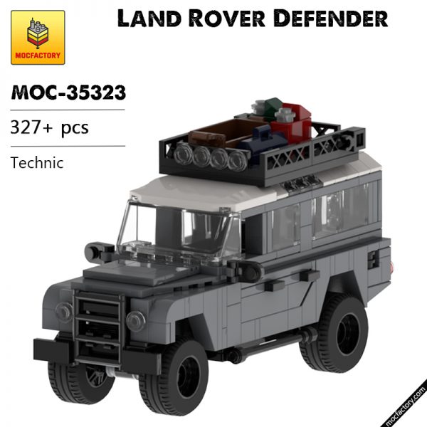 MOC 35323 Land Rover Defender Technic by GothamKnight MOC FACTORY - MOULD KING
