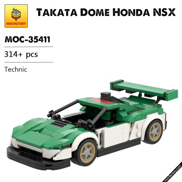 MOC 35411 Takata Dome Honda NSX Technic by legotuner33 MOC FACTORY - MOULD KING