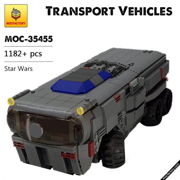 MOC 35455 Remote Controlled MOC Transport Vehicles Star Wars by ohsojang MOC FACTORY 2 - MOULD KING