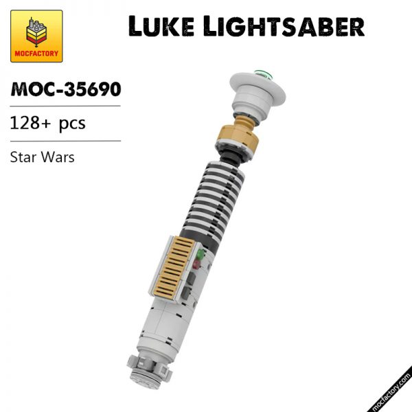 MOC 35690 Luke Lightsaber Star Wars by built bricks MOC FACTORY - MOULD KING