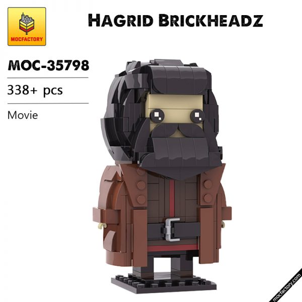 MOC 35798 Hagrid Brickheadz Movie by custominstructions MOC FACTORY - MOULD KING