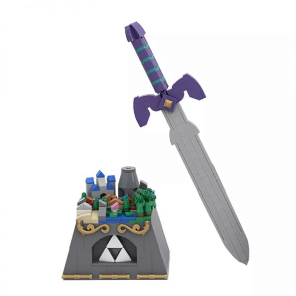 MOC 36344 Zelda MOC The Master Sword Dark Link Sword Creator by SkywardBrick MOC FACTORY 2 - MOULD KING