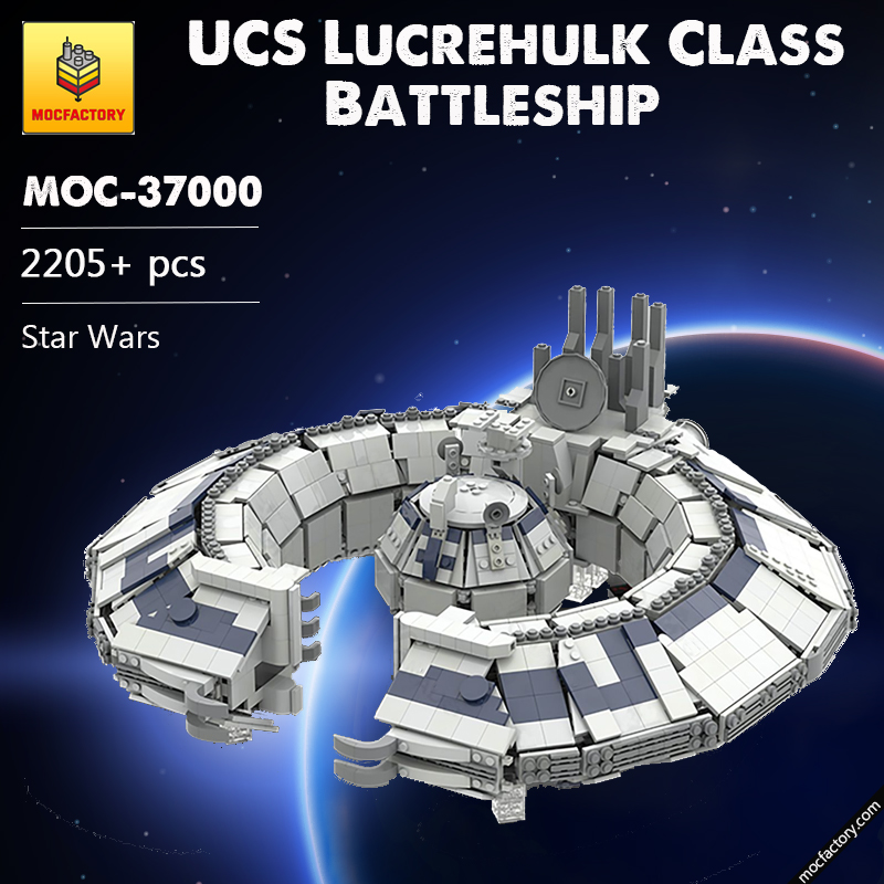 Mould King Slagskepp av Lucrehulk-klassen