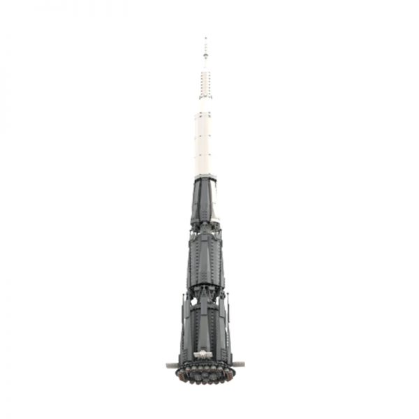 MOC 37172 Soviet N1 Moon Rocket Space by Spangle MOC FACTORY 3 - MOULD KING