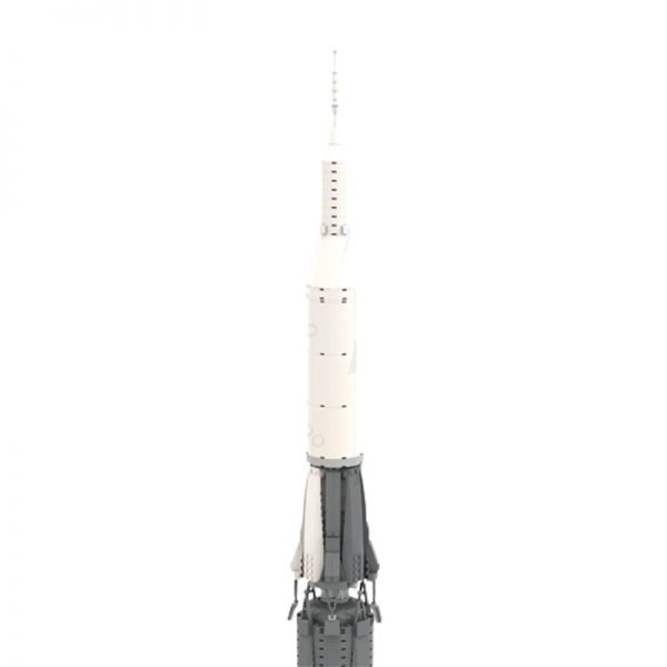 MOC 37172 Soviet N1 Moon Rocket Space by Spangle MOC FACTORY 4 - MOULD KING