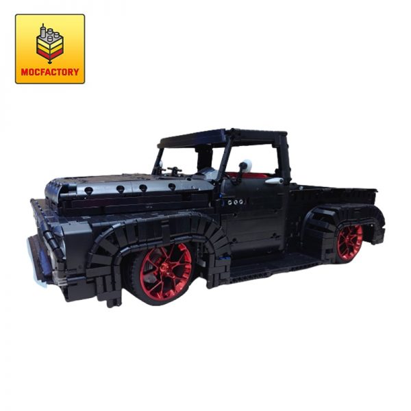 MOC 37562 Ford F100 by Loxlego MOC FACTORY - MOULD KING