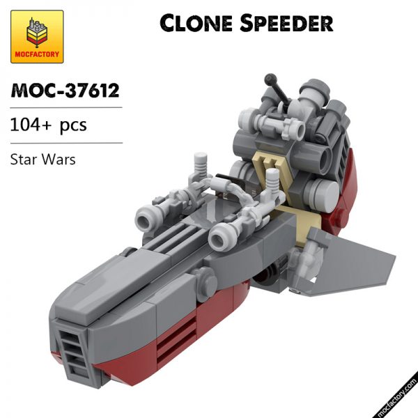 MOC 37612 Clone Speeder Star Wars by ohsojang MOC FACTORY - MOULD KING