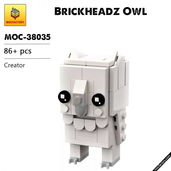 MOC 38035 Brickheadz Owl Creator by veyniac MOC FACTORY - MOULD KING