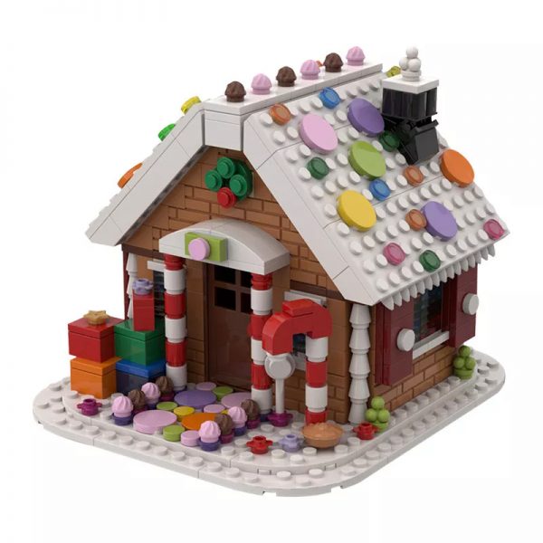 MOC 38838 Gingerbreads House Christmas Series by FabrizioP MOC FACTORY - MOULD KING