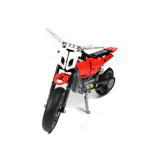 MOC 3893 Super Moto Bike Technic by DamianPLE Lego Garage MOC FACTORY 3 - MOULD KING