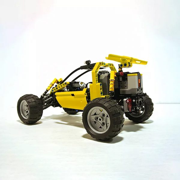 MOC 3929 Lime Buggy Technic by Proto MOC FACTORY 4 - MOULD KING