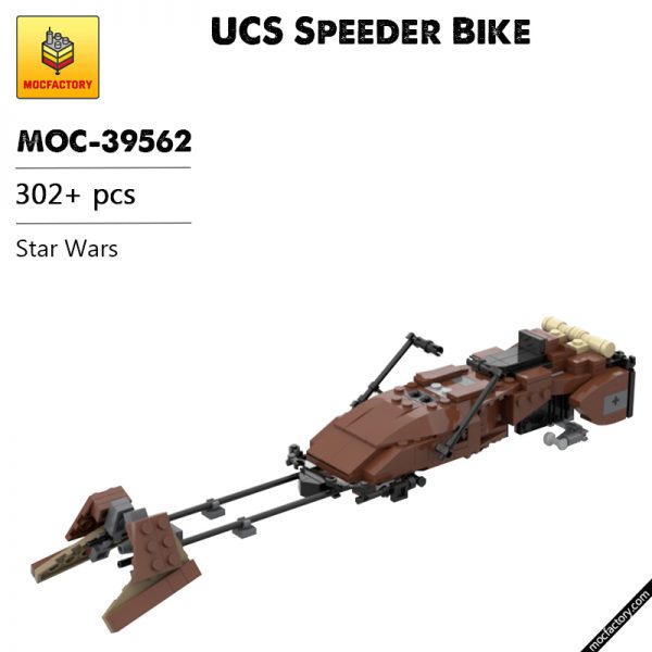 MOC 39562 UCS Speeder Bike Star Wars by Neon5 MOC FACTORY - MOULD KING