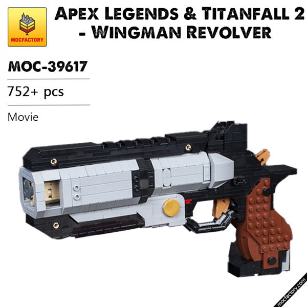 MOC 39617 Apex Legends Titanfall 2 Wingman Revolver Movie by NickBrick MOC FACTORY - MOULD KING