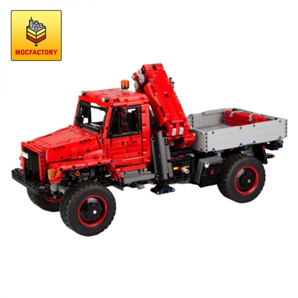 MOC 40482 42082 Model E Offroad Truck by Nico71 MOC FACTORY - MOULD KING