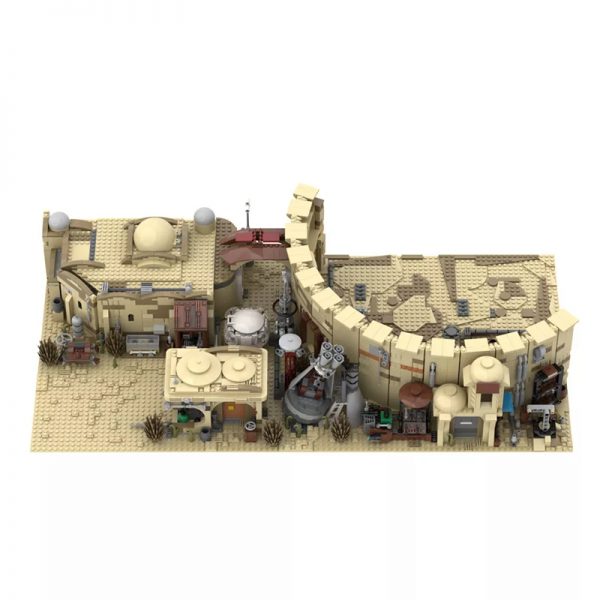 MOC 41406 Mos Eisley Spaceport from A New Hope 1977 Star Wars by ZeRadman MOC FACTORY 4 - MOULD KING