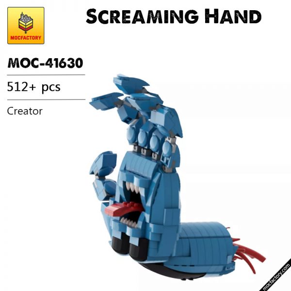 MOC 41630 Screaming Hand Creator by Brick Flag MOC FACTORY - MOULD KING