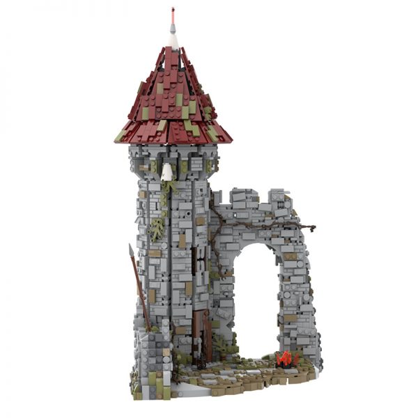 MOC 42261 Castle for the game Dark Souls Modular Building by povladimir MOC FACTORY 4 - MOULD KING