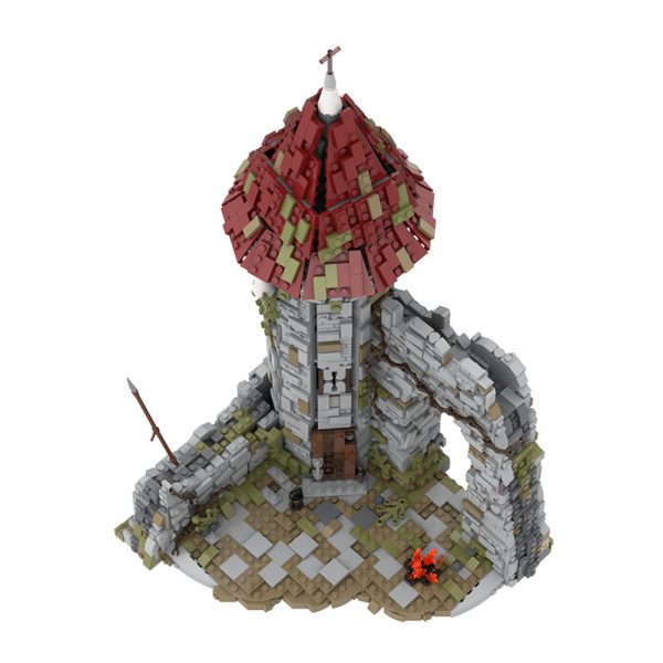MOC 42261 Castle for the game Dark Souls Modular Building by povladimir MOC FACTORY 5 - MOULD KING