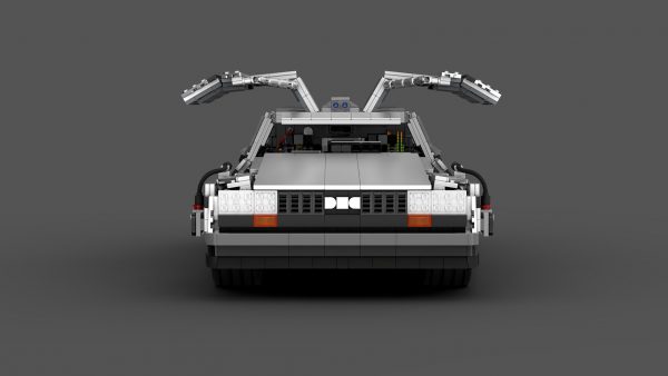 MOC 42632 Back to the Future 1985 DeLorean Time Machine byluissaladrigas MOC FACTORY 8 - MOULD KING