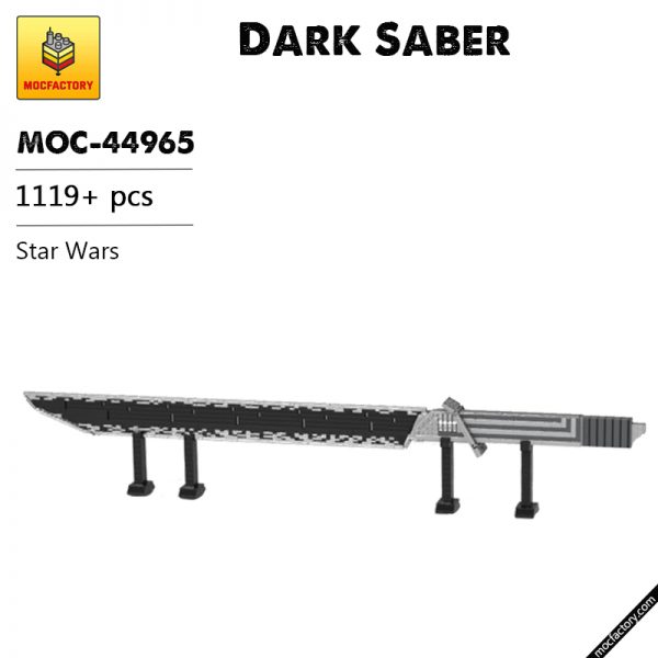 MOC 44965 Dark Saber Star Wars by dmarkng MOC FACTORY - MOULD KING