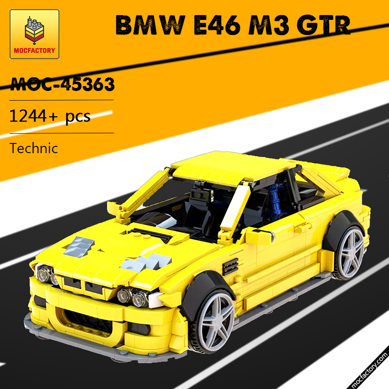 LEGO MOC BMW E46 M3 Cabriolet by QuattroBricks